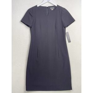 NWT Tahari Arthur Levine Black Dress‎ with Pockets , Size 0